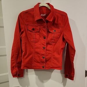 P2P 18" Vibrant Pink Parasuco Jean Jacket